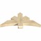 Ekena Millwork Alberta Rough Sawn Timber Gable Bracket, Douglas Fir, 48"W x 22"H x 4"D x 6"F, 11/12 Pitch GBW048X22X0406ALB00RDF - alternate 2